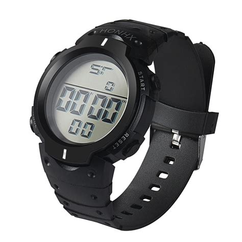 wrist watch with stopwatch.